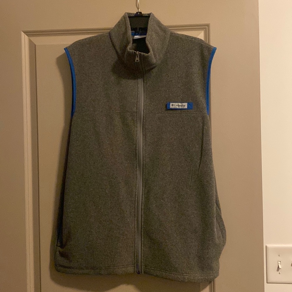Men’s Columbia PFG Lightweight Polyester Vest Size L